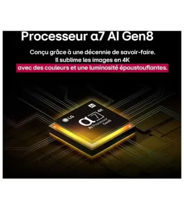 LG 65QNED84A6C 65" 4K UHD QNED | Achetez au Meilleur Prix