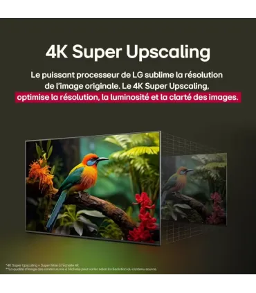 LG 65QNED84A6C 65" 4K UHD QNED | Achetez au Meilleur Prix
