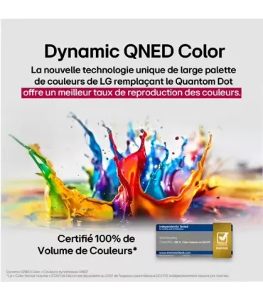 LG 65QNED84A6C 65" 4K UHD QNED | Achetez au Meilleur Prix