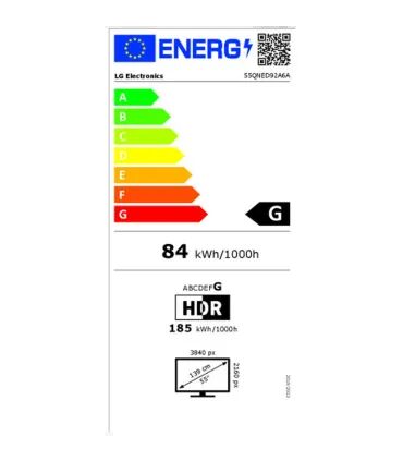 LG 55QNED92A6A 55" 4K UHD QNED – TV Mini‑LED, Dolby Vision/Atmos, 120 Hz | Meilleur prix et livraison rapide