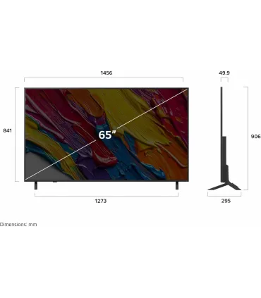LG 65QNED82A6B 65" 4K UHD QNED - Achetez au Meilleur Prix