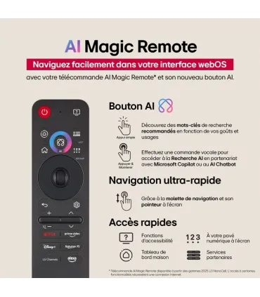 LG 65QNED82A6B 65" 4K UHD QNED - Achetez au Meilleur Prix