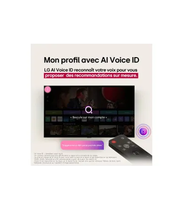 LG 50QNED87A6D 50" 4K UHD QNED | Achetez au Meilleur Prix
