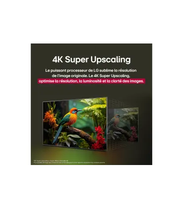 LG 50QNED87A6D 50" 4K UHD QNED | Achetez au Meilleur Prix