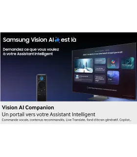 TV intelligente Samsung TQ50Q7F 50" 4K Ultra HD HDR QLED