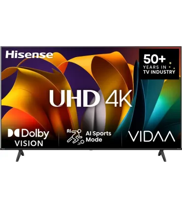 Hisense 65A6N 65" 4K UHD LED – Téléviseur Grand Écran au Meilleur Prix