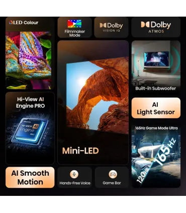 Hisense 100U7Q 100" 4K UHD MiniLED TV – Achetez au Meilleur Prix