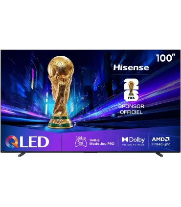 Hisense 100E7Q Pro | TV 100" 4K UHD MiniLED – Achetez au Meilleur Prix