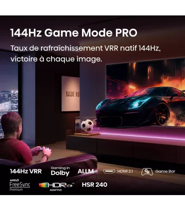 Hisense 100E7Q Pro | TV 100" 4K UHD MiniLED – Achetez au Meilleur Prix