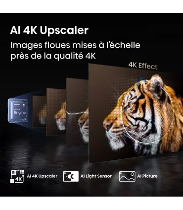 Hisense 100E7Q Pro | TV 100" 4K UHD MiniLED – Achetez au Meilleur Prix
