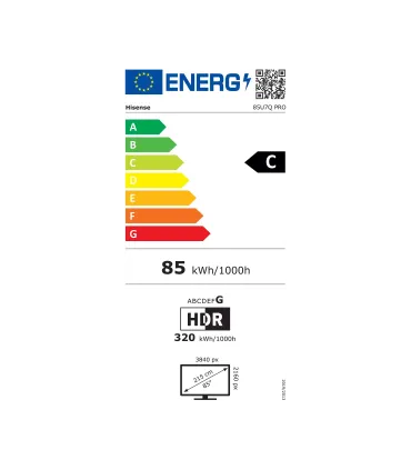 Hisense 85U7Q PRO 85" 4K UHD ULED – Téléviseur Premium | Achetez Maintenant