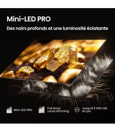 Hisense 85U7Q PRO 85" 4K UHD ULED – Téléviseur Premium | Achetez Maintenant