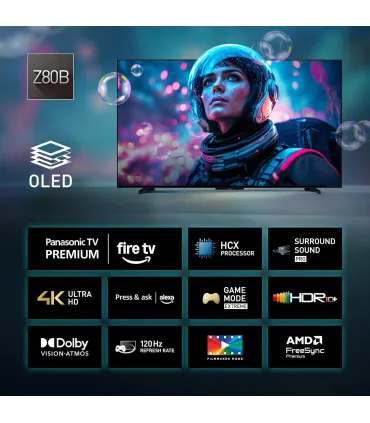 Panasonic TV65Z80BEZ 65" 4K UHD OLED : Prix & Fiche Technique | Achetez Maintenant