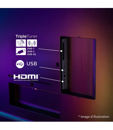 Philips 55PUS7000/12 55" 4K UHD LED TV | Achetez au Meilleur Prix