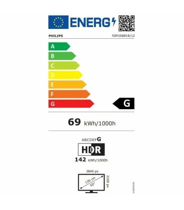 Philips Ambilight 50PUS8818 - Téléviseur intelligent avec des couleurs époustouflantes