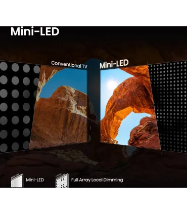 Hisense 75U7Q 75" 4K UHD ULED — TV LED 75 pouces, Smart TV, HDMI 4K, Dolby Atmos