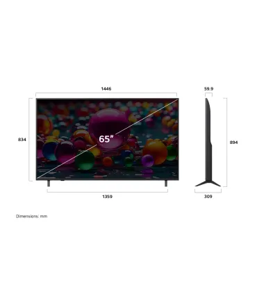 LG 65UA74006LB 65" 4K UHD LED | Achetez au Meilleur Prix