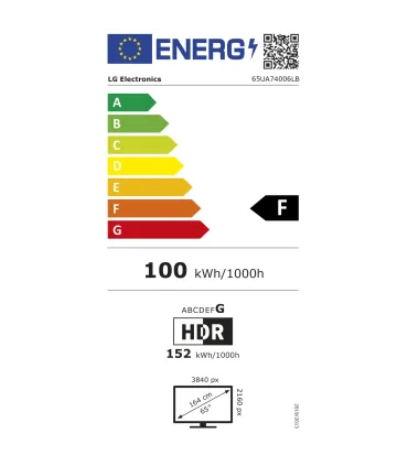 LG 65UA74006LB 65" 4K UHD LED | Achetez au Meilleur Prix