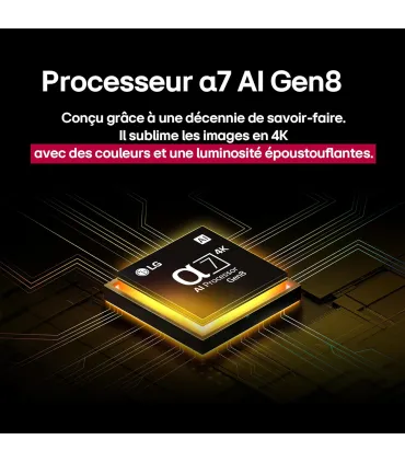 LG 50QNED8EB3F 50" 4K UHD QNED - TV LG | Achetez au Meilleur Prix