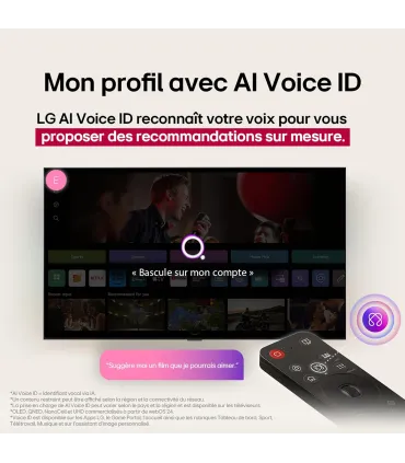 LG 50QNED8EB3F 50" 4K UHD QNED - TV LG | Achetez au Meilleur Prix