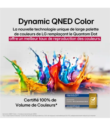 LG 50QNED8EB3F 50" 4K UHD QNED - TV LG | Achetez au Meilleur Prix