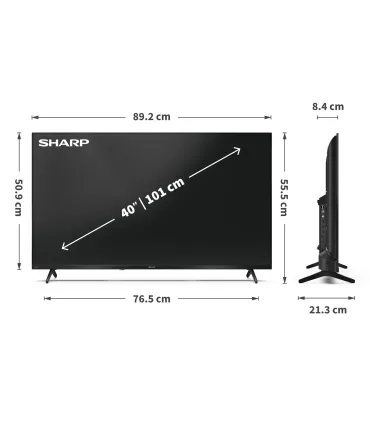 Sharp 40HF2265E - Téléviseur LED Full HD 40" | Achetez au Meilleur Prix