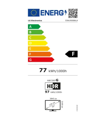 LG 55NU900B6LA 55" 4K UHD LED – TV Smart, HDR, Son immersif | Prix, Avis & Achat