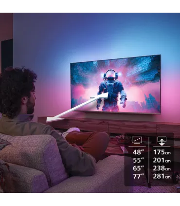 Philips 48OLED760/12 48" 4K UHD OLED – TV OLED 4K HDR, Ambilight, Dolby Vision/Atmos, Smart TV
