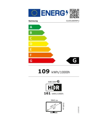 Samsung GU65U8099FUXZG 65" 4K UHD LED – TV Smart 4K, HDR, Design Slim | Prix et Avis