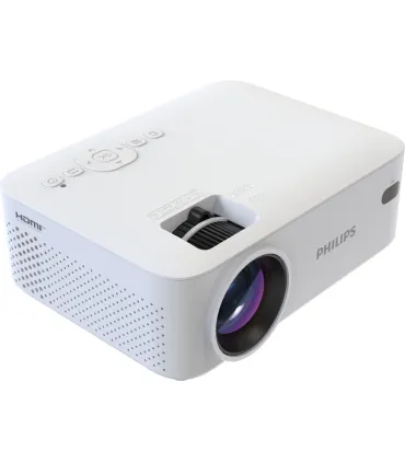 Philips NeoPix 100 – Mini Projecteur Portable HD | Luminosité Élevée, HDMI/USB | Meilleur Prix France