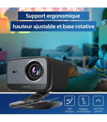 Philips NeoPix 450 Smart – Projecteur Full HD, Android TV, Wi‑Fi, Bluetooth | Prix et Avis France