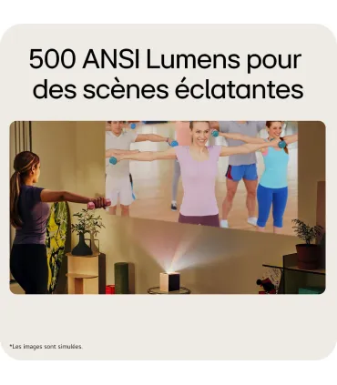 LG CineBeam S PU615U – Projecteur 4K UHD, 3000 lumens, Smart TV, HDR10 | Prix et Avis France
