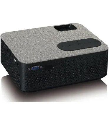 Vidéoprojecteur Lenco LPJ-700BKGY – Mini projecteur HD 720p (1080p support), 4000 lm, contraste 3000:1