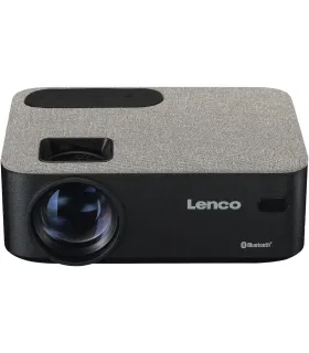 Vidéoprojecteur Lenco LPJ-700BKGY – Mini projecteur HD 720p (1080p support), 4000 lm, contraste 3000:1