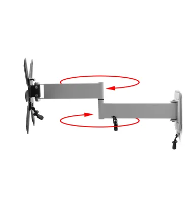One For All Support Mural TV 43" Ultraslim Turn 180 WM6254 | Pivot 180°, Ultra-fin, Compatible VESA, Installation Facile