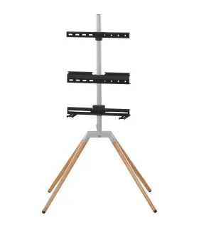 One for All Quadpod pied TV 70 pivotant 360° clair WM 7476