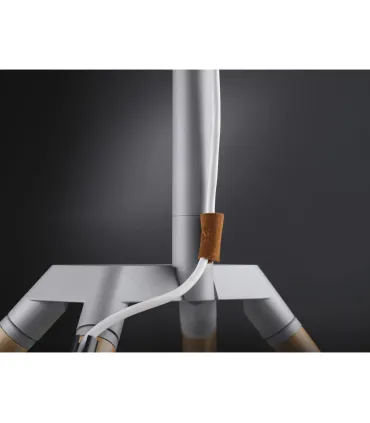 One for All Quadpod pied TV 70 pivotant 360° clair WM 7476