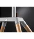 One for All Quadpod pied TV 70 pivotant 360° clair WM 7476