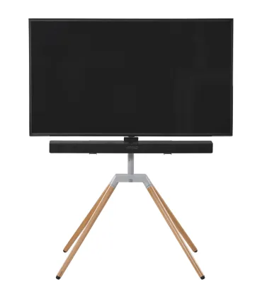 One for All Quadpod pied TV 70 pivotant 360° clair WM 7476
