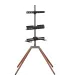 One for All Quadpod pied TV 70 pivotant 360° foncé WM 7475
