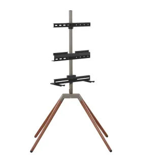 One for All Quadpod pied TV 70 pivotant 360° foncé WM 7475