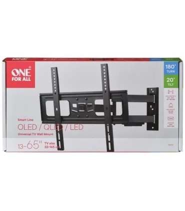 One for All support mural TV 65 Smart Turn 180 WM2453
