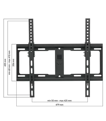One for All support mural TV 65 Solid Tilt                WM4421
