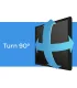 One for All TV support mural 60 Solid Turn 90