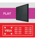 One for All support mural TV 65 Smart Flat WM2411