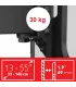 Support mural TV 65" One For All Smart Turn 180 WM2451 – Pivot 180°, VESA universel, Installation facile | Prix et Avis