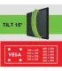 One For All Support Mural TV 84" Smart Tilt WM2621 – Inclinaison, Compatibilité VESA, Installation Facile | Prix et Avis