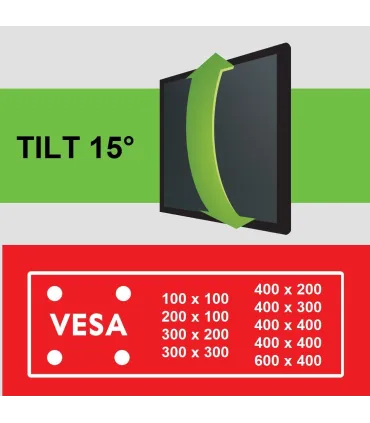 One For All Support Mural TV 84" Smart Tilt WM2621 – Inclinaison, Compatibilité VESA, Installation Facile | Prix et Avis