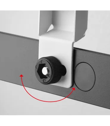 One For All WM6454 Support Mural TV Ultraslim Turn 180° 77" | Fixation Orientable Fine et Robuste