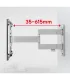 One For All WM6454 Support Mural TV Ultraslim Turn 180° 77" | Fixation Orientable Fine et Robuste